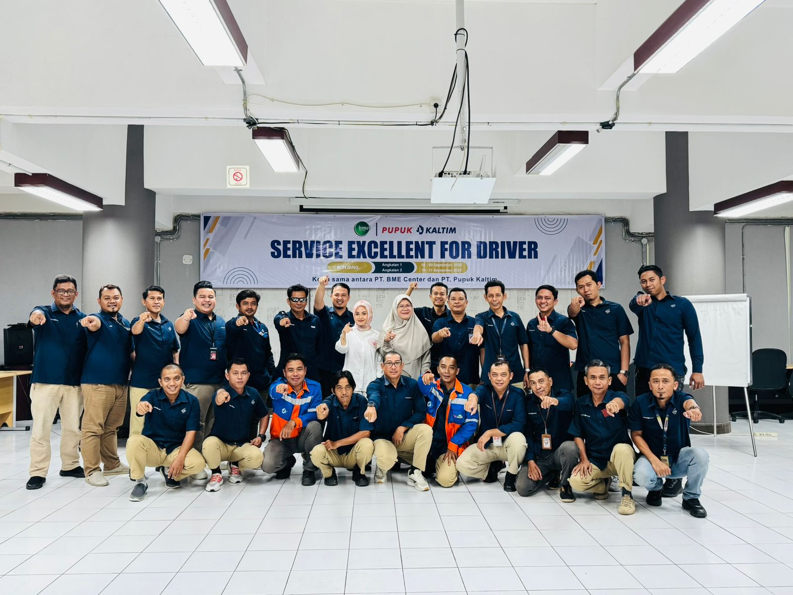 Ketika Pelayanan Menjadi Cerminan Profesionalisme: Pelatihan Service Excellent for Driver Bersama BMTC di PT Pupuk Kaltim